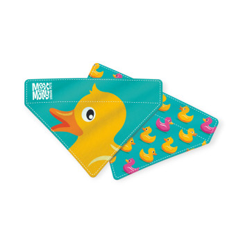 Max & Molly Bandana Ducklings бандана на нашийник собаки, принт каченята - XS/S