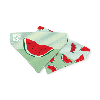 Max & Molly Bandana Watermelon бандана на нашийник собаки, принт кавун - M/L