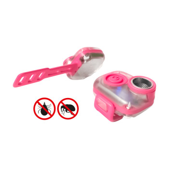 Max & Molly Soundshield Mini Ultrasonic отпугиватель от блох и клещей для собак - розовый