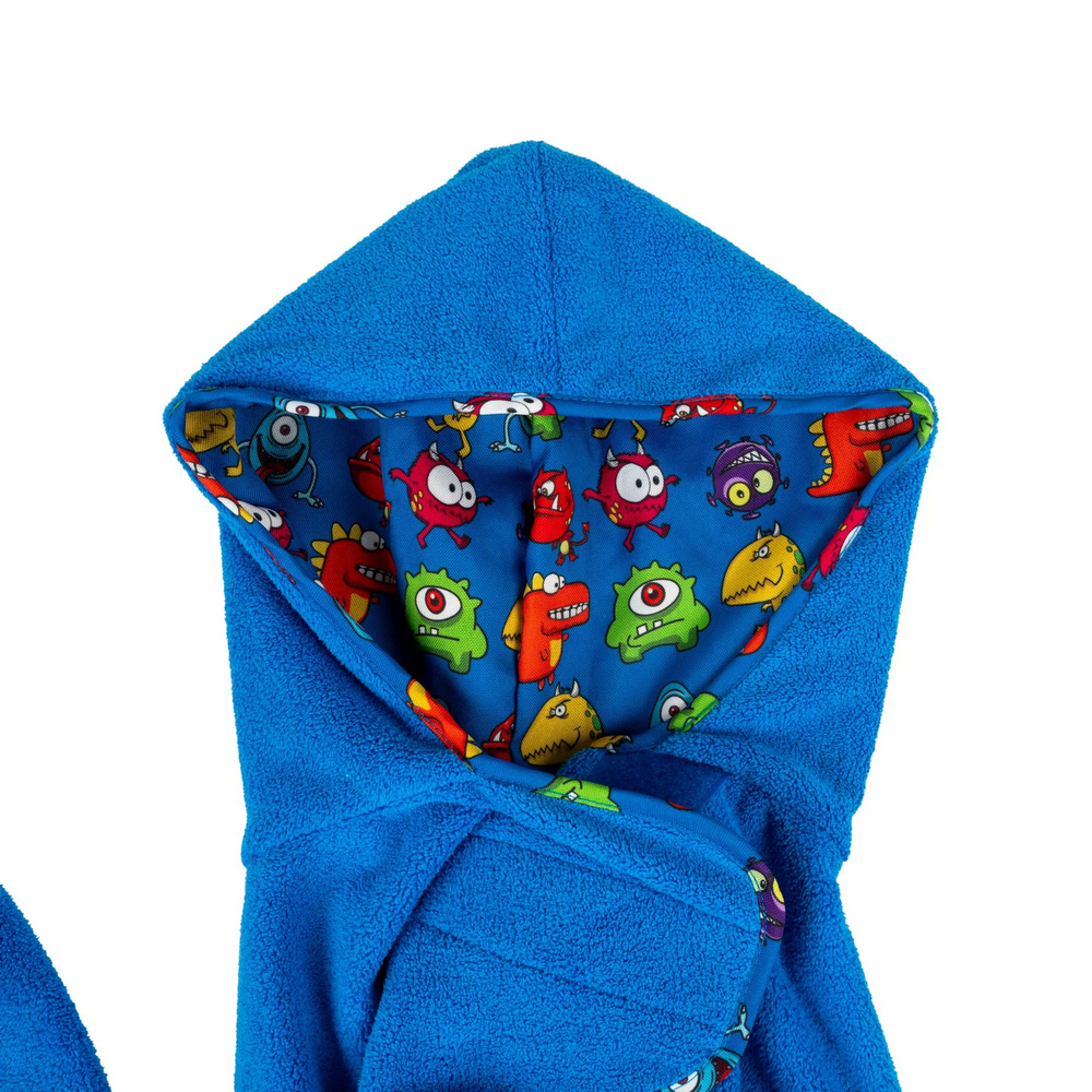 Max & Molly Bath Robe Little Monster халат для собак, принт монстри - S
