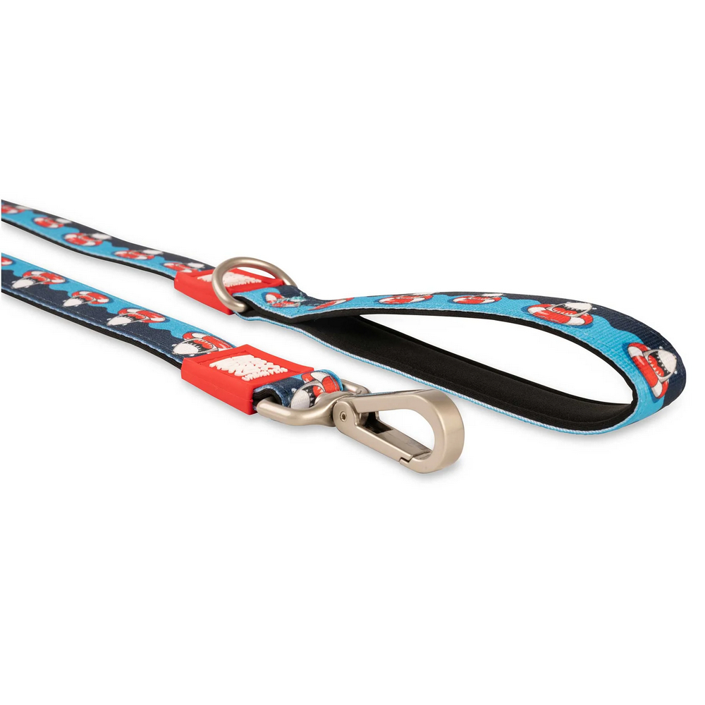 Max & Molly Short Leash Frenzy the Shark короткий повідець, принт акула - S