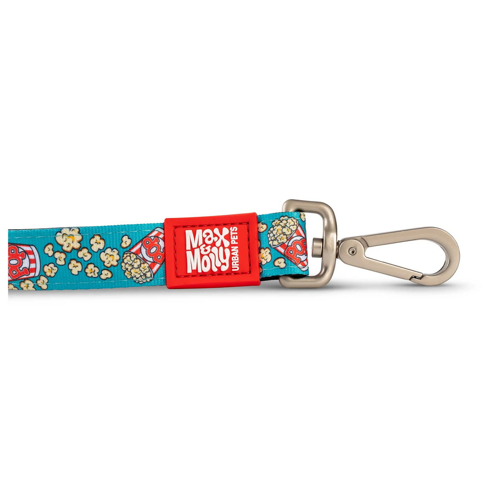 Max & Molly Short Leash Popcorn короткий повідець, принт попкорн - XS