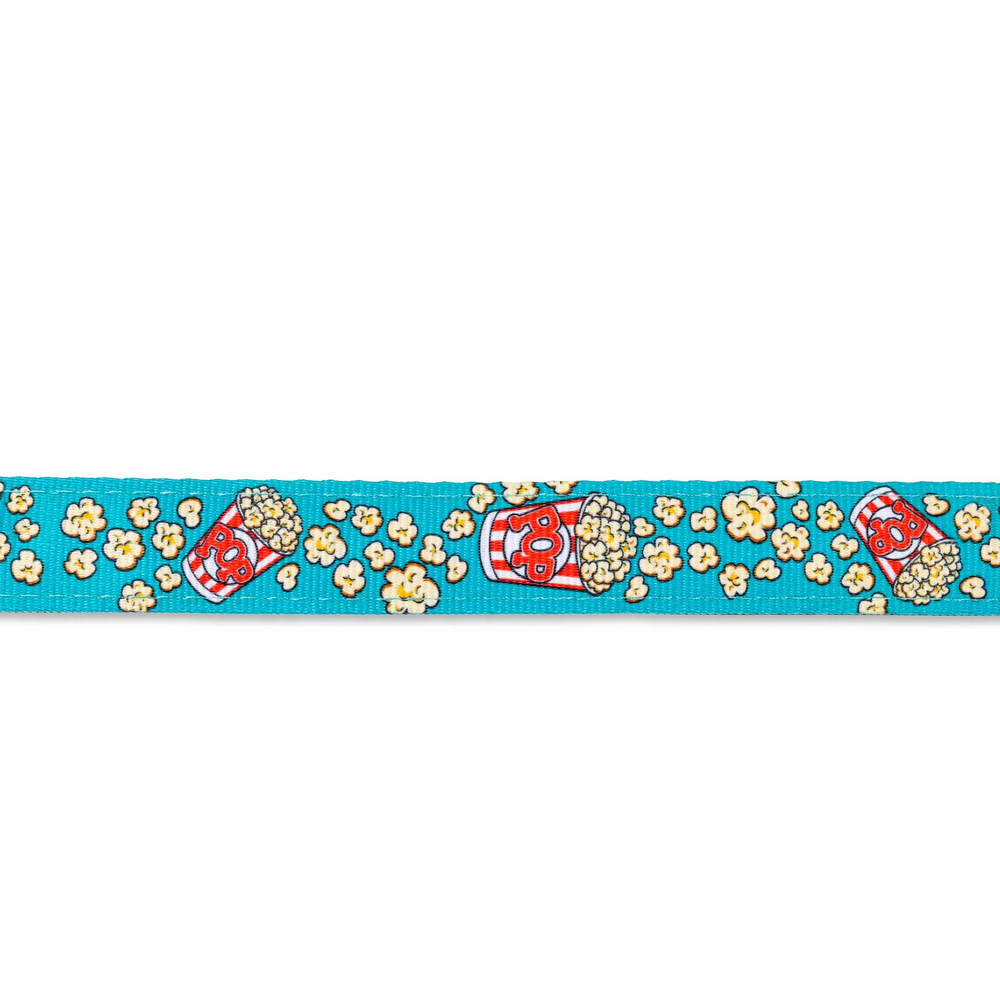 Max & Molly Short Leash Popcorn короткий повідець, принт попкорн - S