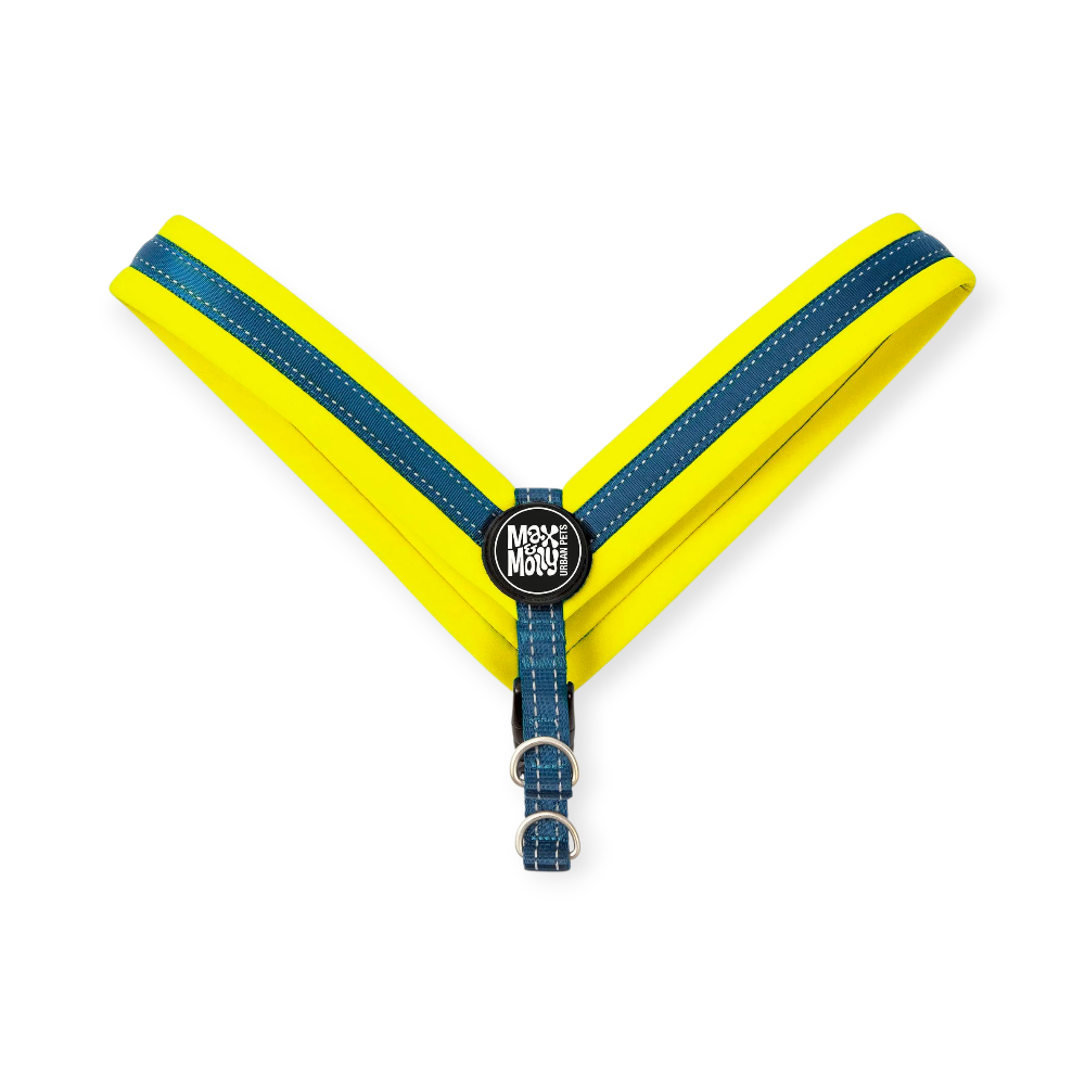 Max & Molly Q-Fit Harness Matrix Yellow шлея для собак, жовтий - S