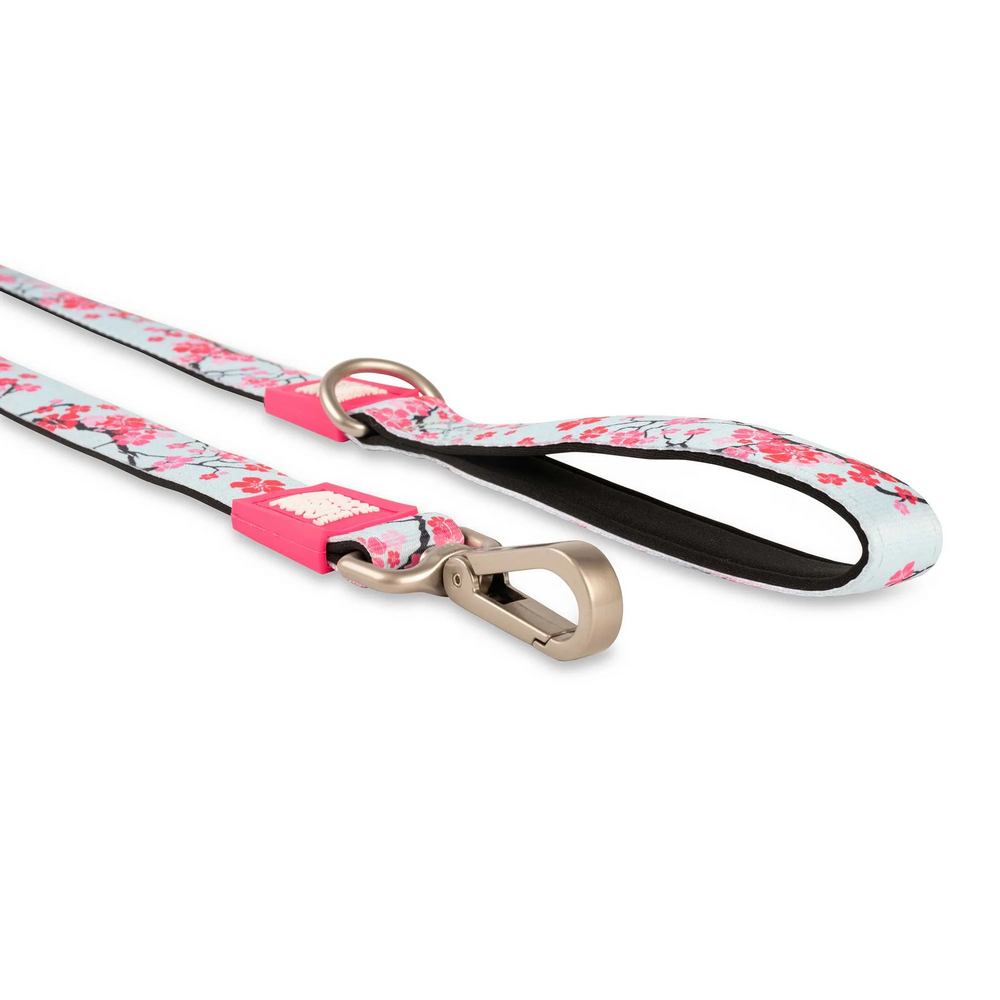 Max & Molly Short Leash Cherry Bloom короткий повідець, принт вишневий цвіт - М