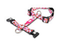 Max & Molly H-Harness Strawberry Dream H-подібна шлея для собак, принт полунична мрія - M