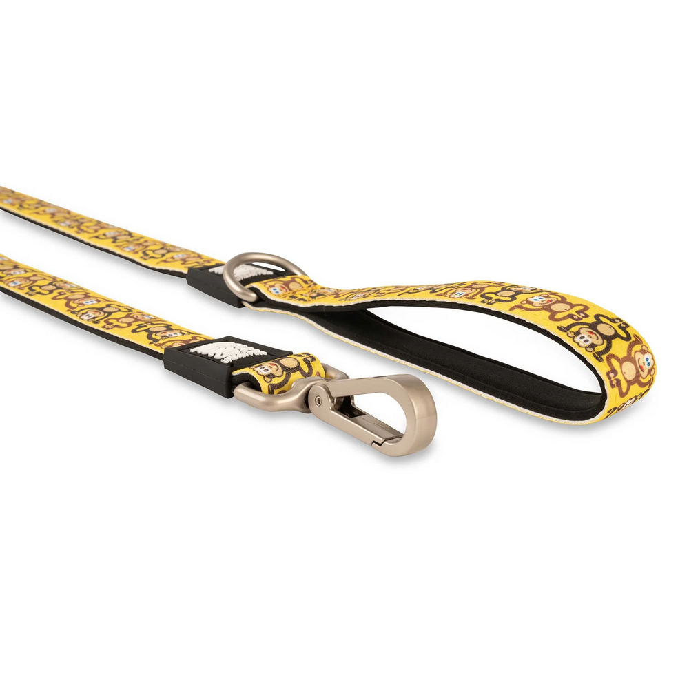 Max & Molly Short Leash Monkey Maniac короткий повідець, принт мавпячий маніяк - M