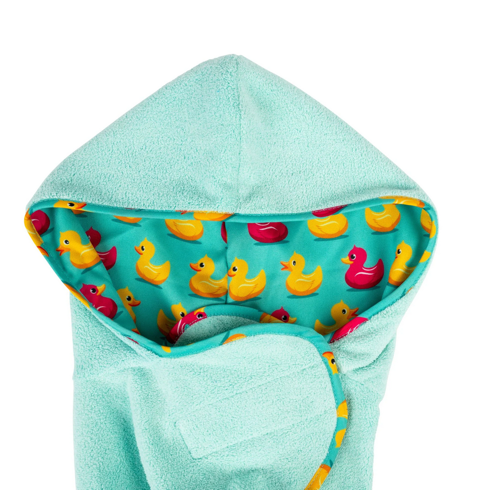 Max & Molly Bath Robe Ducklings халат для собак, принт каченята - M