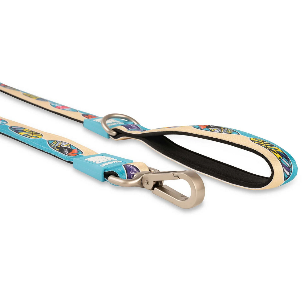 Max & Molly Short Leash Aloha короткий повідець, принт Алоха - S