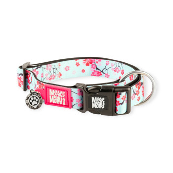 Max & Molly Smart ID Cherry Bloom нашийник для собак, принт вишневий цвіт  - L