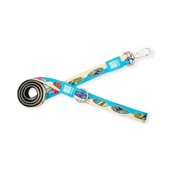 Max & Molly Short Leash Aloha короткий повідець, принт Алоха - М