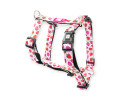 Max & Molly H-Harness Strawberry Dream H-подібна шлея для собак, принт полунична мрія - L