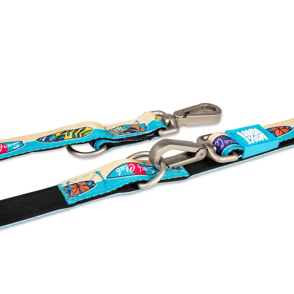 Max & Molly Multi-Function Leash Aloha багатофункціональний повідець, принт Алоха - M