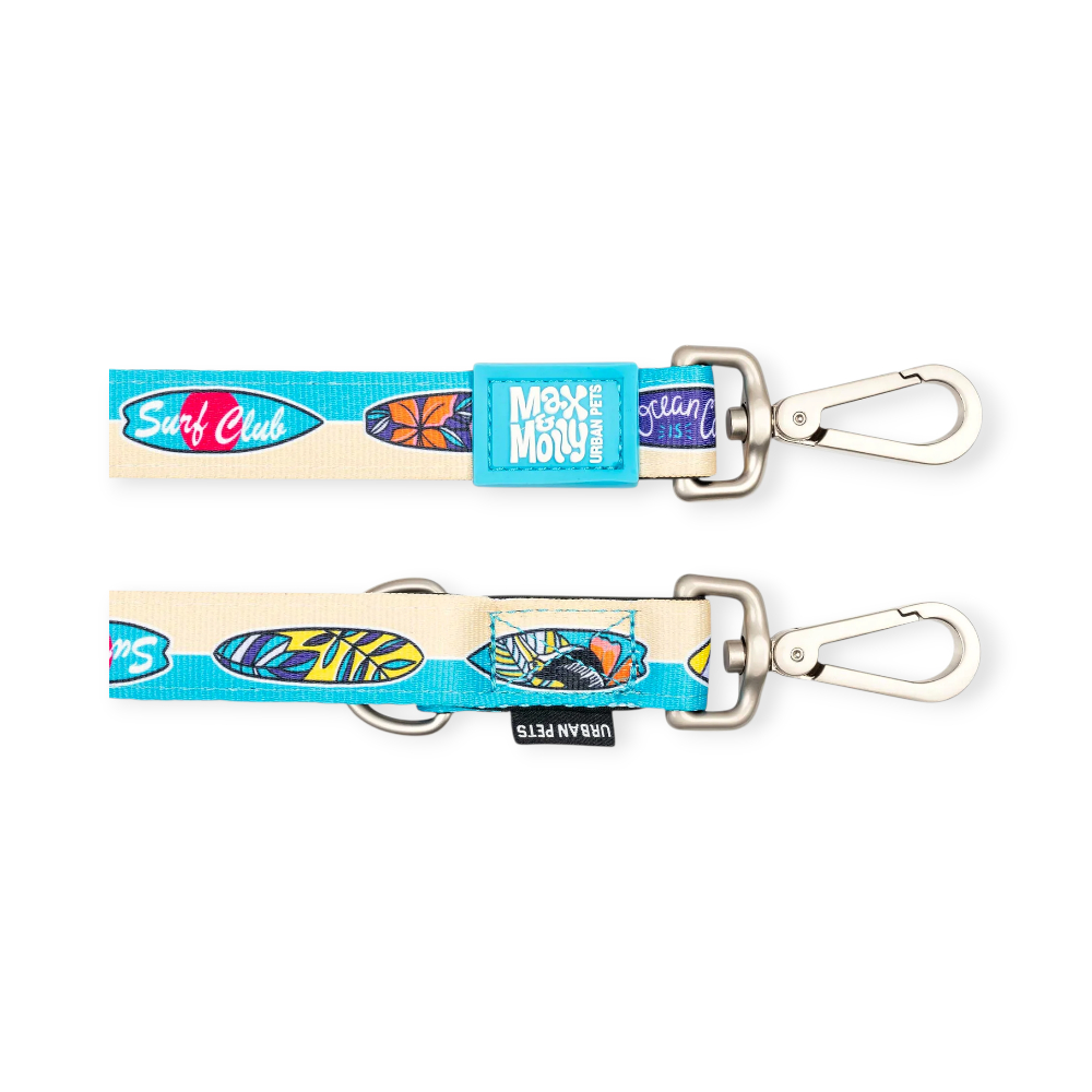 Max & Molly Multi-Function Leash Aloha багатофункціональний повідець, принт Алоха - M