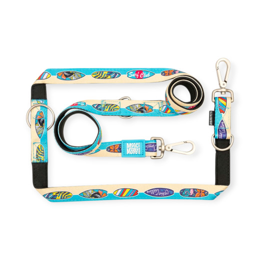 Max & Molly Multi-Function Leash Aloha багатофункціональний повідець, принт Алоха - M