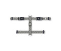 Max & Molly H-Harness Mykonos Black  H-подібна шлея для собак, принт нічний Міконос - S