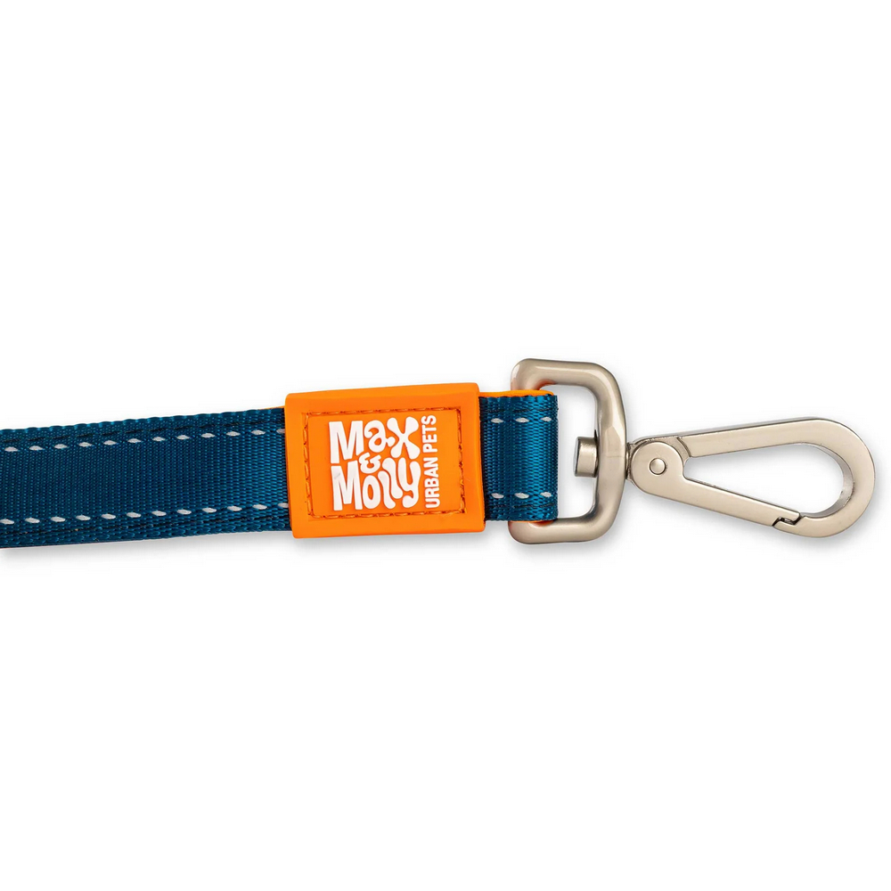 Max & Molly Short Leash Matrix Orange короткий повідець, помаранчевий - М