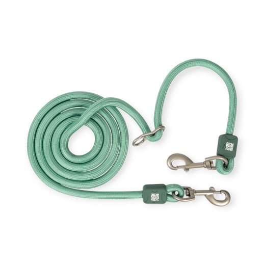 Max & Molly Rope Leash Matrix 2.0 Jade мотузковий повідець, нефритовий - M/L