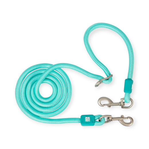 Max & Molly Rope Leash Matrix 2.0 Turquoise мотузковий повідець, бірюзовий - M/L