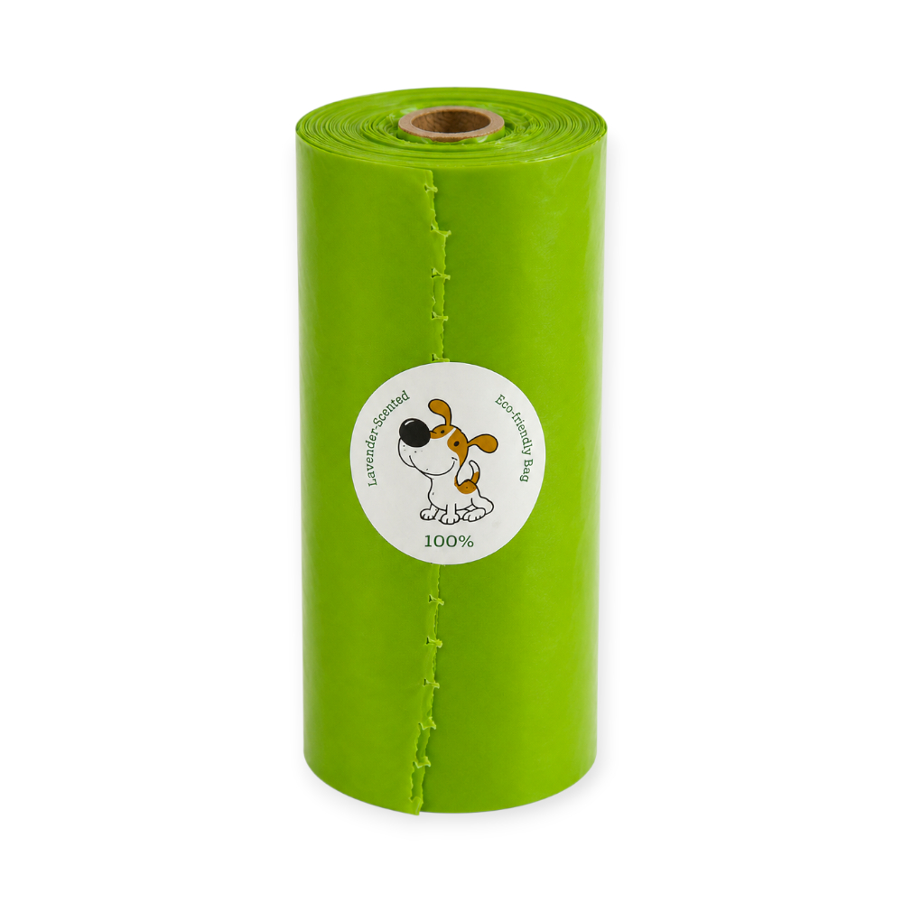 Poo Bags біорозкладні гігієнічні пакети, без аромату - 8 рулонів