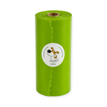 Poo Bags біорозкладні гігієнічні пакети, з ароматом лаванди - 1 шт