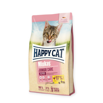 Happy Cat Minkas Junior Care сухий корм для кошенят, з птицею - 10 кг