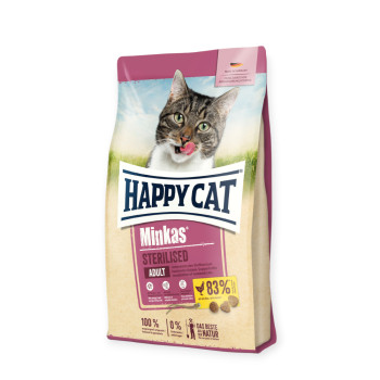 Happy Cat Minkas Sterilised Gefl сухий корм для стерилізованих котів, з птицею - 1,5 кг