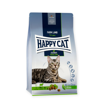 Happy Cat Culinary Weide-Lamm сухий корм для котів, з ягням - 1,3 кг