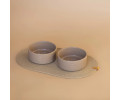 Harley & Cho Ceramic Bowl Cacao миска керамічна для собак і котів, бежевий - 450 мл
