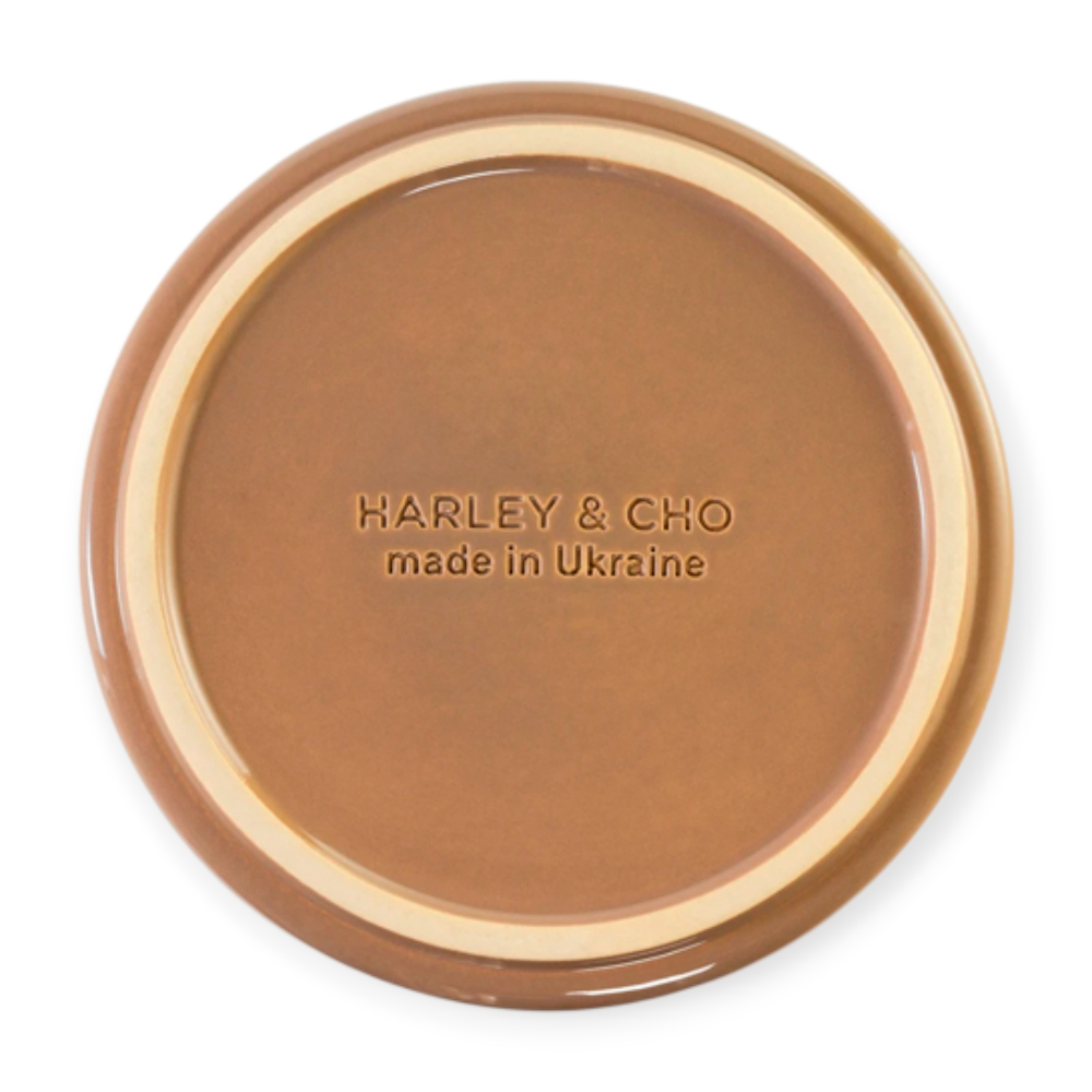 Harley & Cho Ceramic Bowl Cacao миска керамічна для собак і котів, бежевий - 850 мл