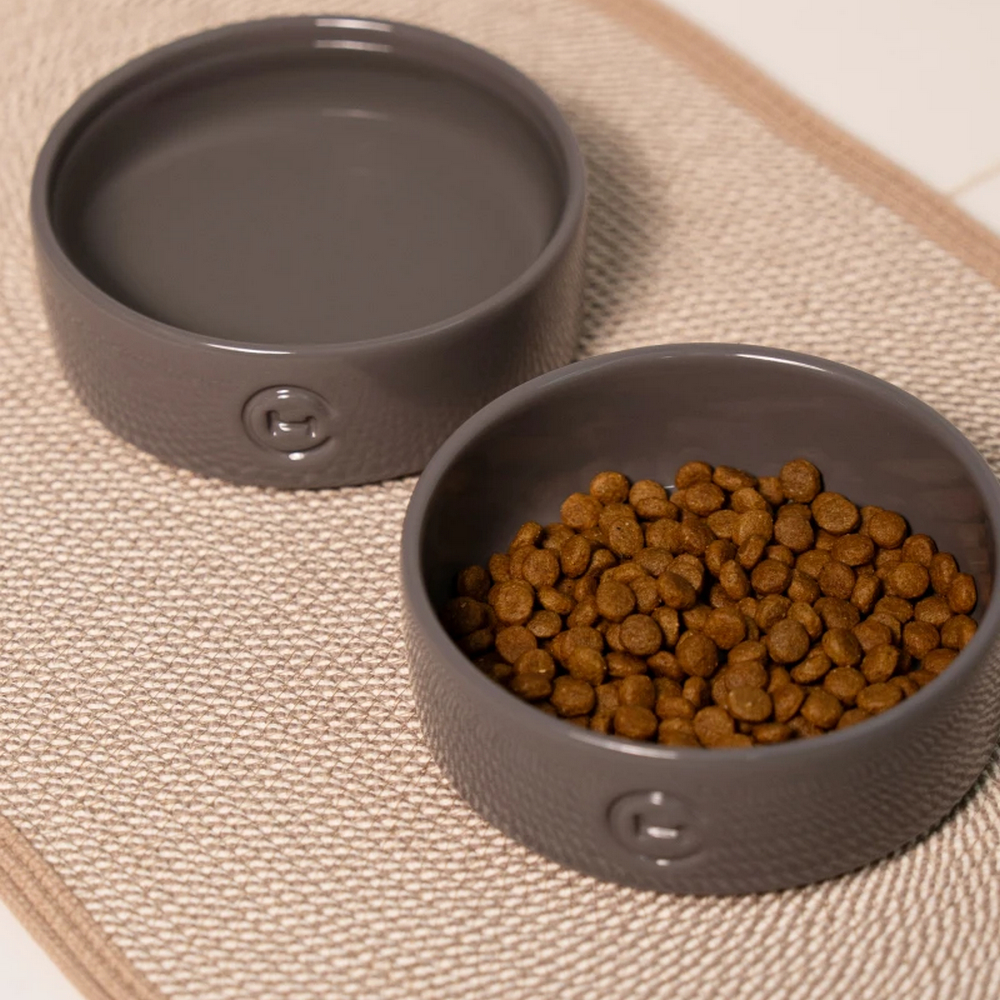 Harley & Cho Ceramic Bowl Gray миска керамічна для собак і котів, сірий - 450 мл
