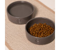 Harley & Cho Ceramic Bowl Gray миска керамічна для собак і котів, сірий - 450 мл