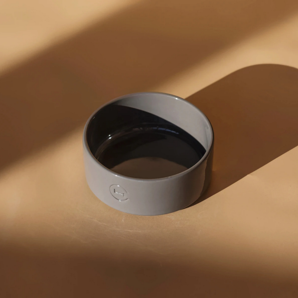 Harley & Cho Ceramic Bowl Gray миска керамічна для собак і котів, сірий - 850 мл