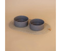 Harley & Cho Ceramic Bowl Gray миска керамічна для собак і котів, сірий - 850 мл