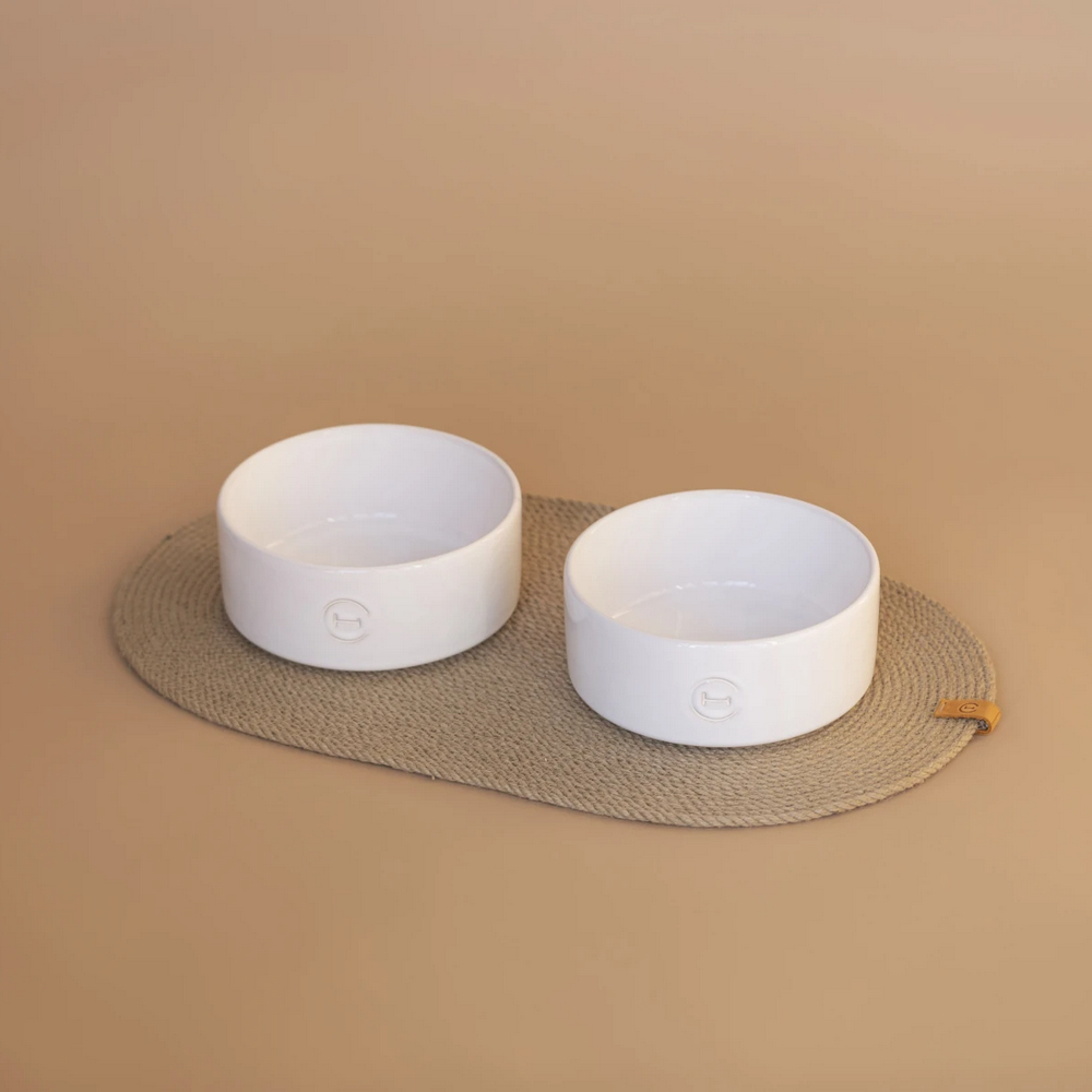 Harley & Cho Ceramic Bowl White миска керамічна для собак і котів, білий - 450 мл