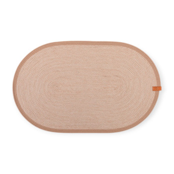 Harley & Cho Beige килимок під миску для собак та котів, бежевий - 35х56 см