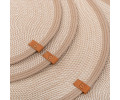Harley & Cho Beige килимок під миску для собак, бежевий - 39х67 см