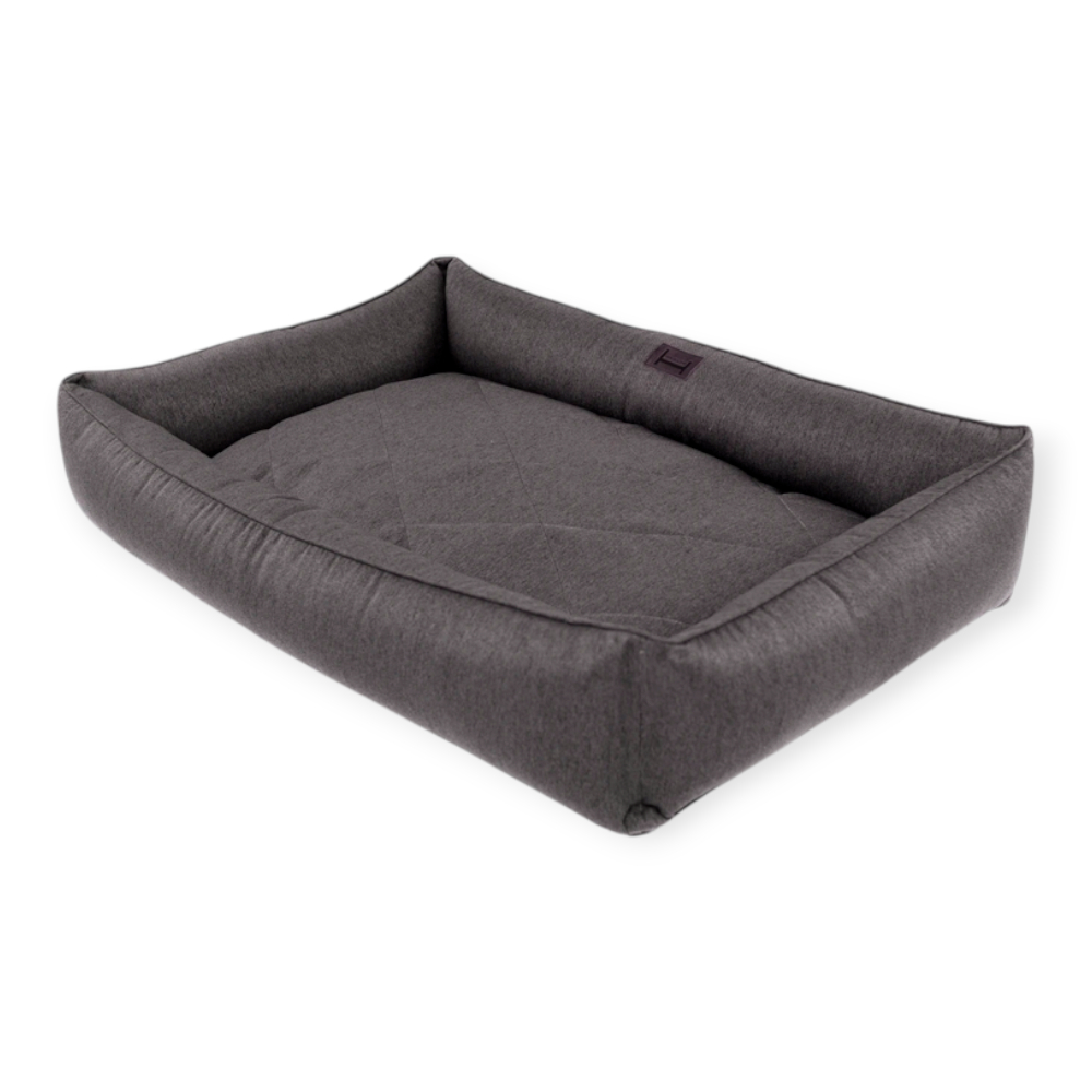 Harley & Cho Sofa Gray лежак з підсиленою поверхнею для собак, сірий - XL