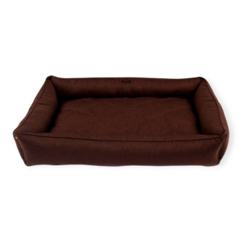 Harley & Cho Sofa Brown лежак з підсиленою поверхнею для собак, коричневий - XL
