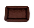 Harley & Cho Sofa Brown лежак з підсиленою поверхнею для собак, коричневий - XXL