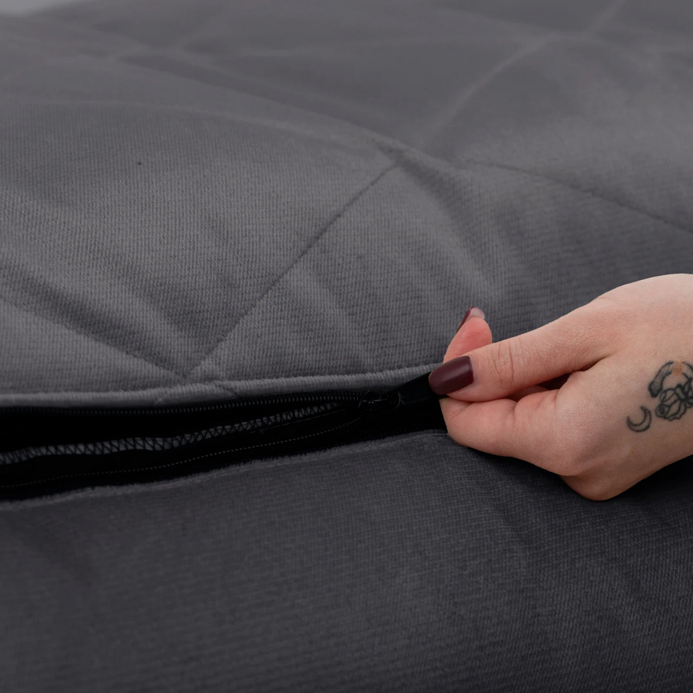 Harley & Cho Sofa Graphite лежак з підсиленою поверхнею для собак, графітовий - L