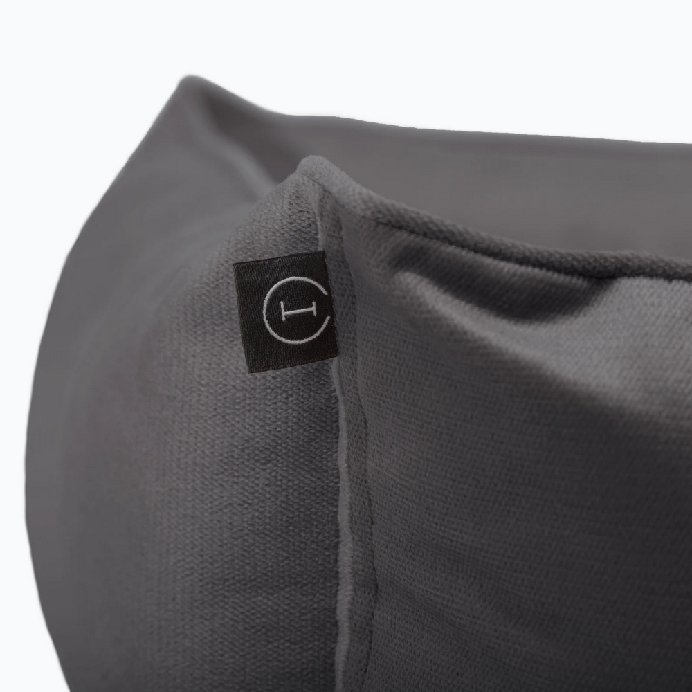 Harley & Cho Sofa Graphite лежак з підсиленою поверхнею для собак, графітовий - XL