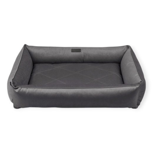 Harley & Cho Sofa Graphite лежак з підсиленою поверхнею для собак, графітовий - XXL