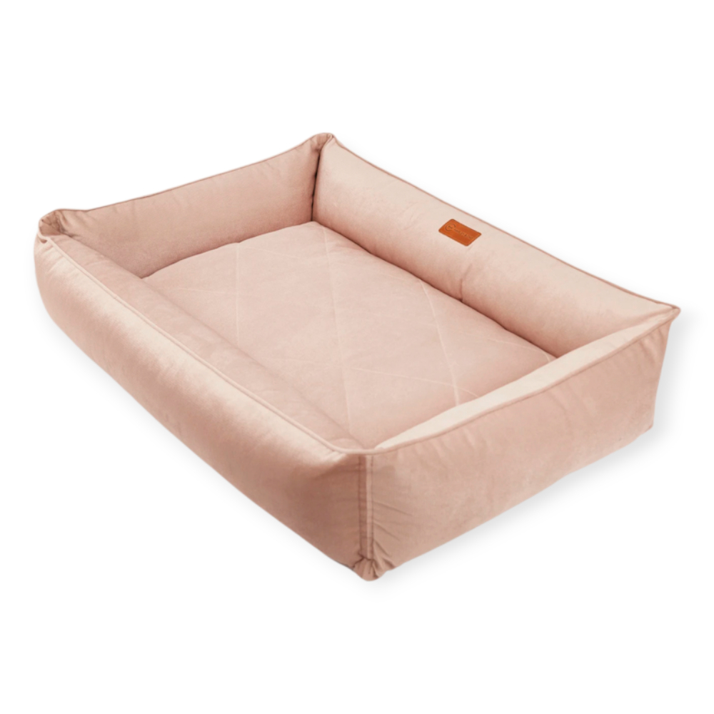 Harley & Cho Sofa Velour Pudra велюровий лежак для собак, пудровий - XXL