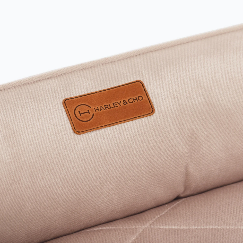 Harley & Cho Sofa Velour Pudra велюровий лежак для собак, пудровий - XXL
