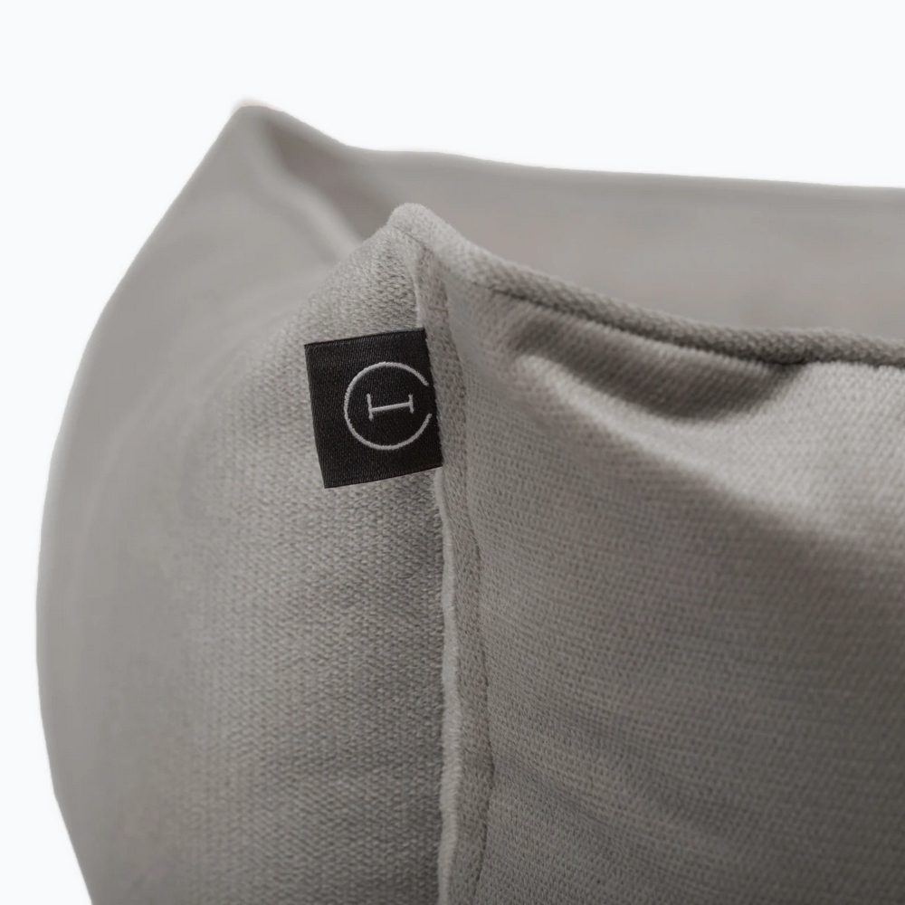Harley & Cho Sofa Velour Gray велюровий лежак для собак, сірий - XL