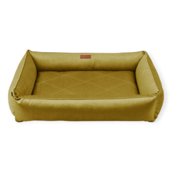Harley & Cho Sofa Velour Olive велюровий лежак для собак, оливковий - XL