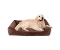 Harley & Cho Dreamer Velvet Brown вельветовий лежак для собак, коричневий - XL