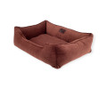 Harley & Cho Dreamer Velvet Brown вельветовий лежак для собак, коричневий - XXL