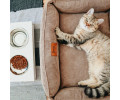 Harley & Cho Dreamer Velvet Cacao вельветовий лежак для собак та котів, бежевий - S